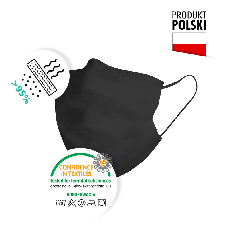 Maseczka bawełniana – przykład realizacji 2