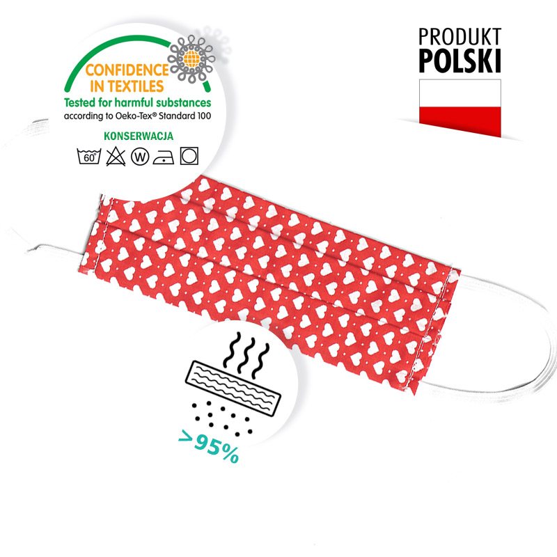 Maseczka bawełniana – przykład realizacji 3