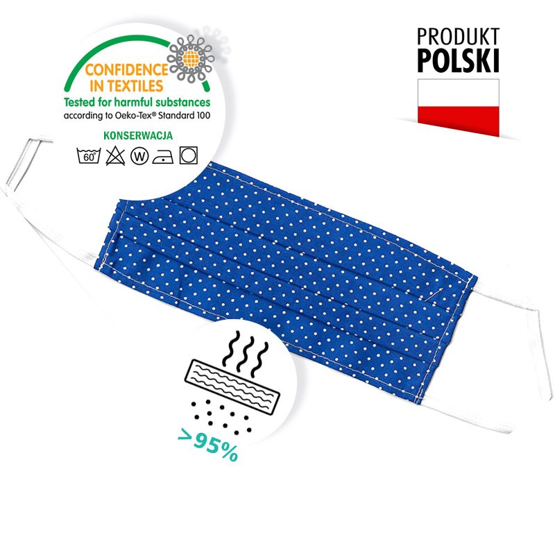 Maseczka bawełniana – przykład realizacji 4